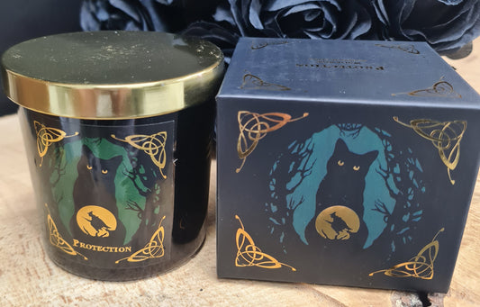 'RISE OF THE WITCHES' PROTECTION CANDLE - WHITE SAGE