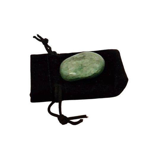 WORRY THUMB STONE - GREEN AVENTURINE